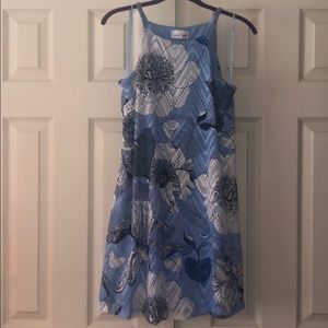 BLUE SPRING DRESS